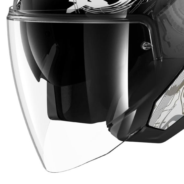 Shark Skwal Jet Pranz KWQ + Kit Bluetooth Sena for Shark