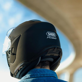 Shoei J-Cruise 3 Matt Black + Intercom Sena SRL-03