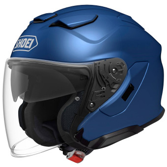 Shoei J-Cruise 3 Matt Blue Metal + Intercom Sena SRL-03