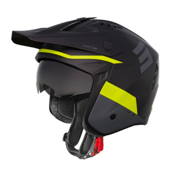 jet SHOT Jump Tricks Black Neon Yellow Matt