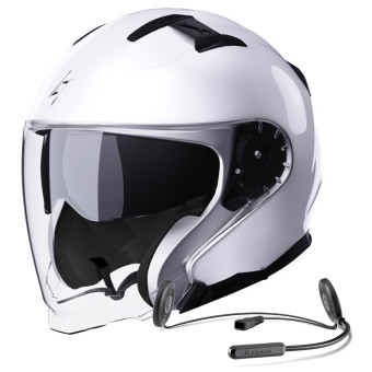 jet Stormer Rival White Pearly + Kit Bluetooth Lokui K10