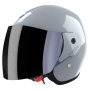 Casque jet Stormer Sun 2.0 Nardo Grey Glossy