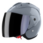 Casque jet Stormer Sun Evo 2.0 Nardo Grey Glossy