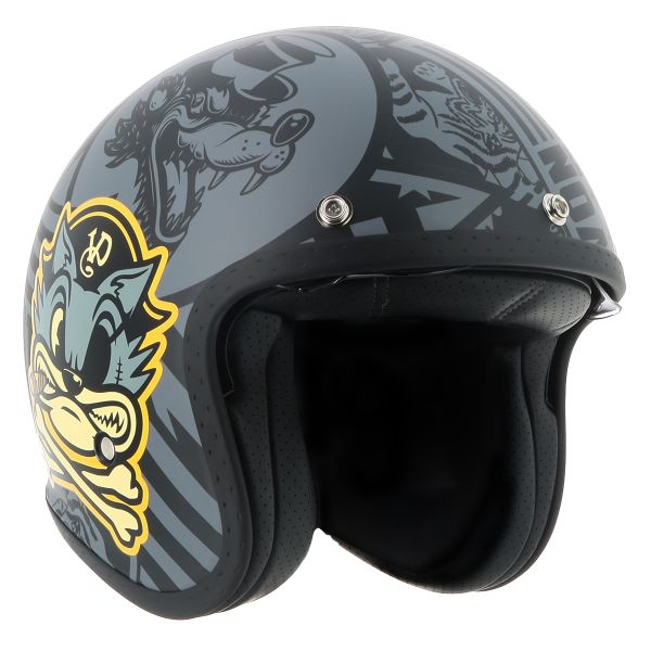 jet Von Dutch Big Cat Negro Gris