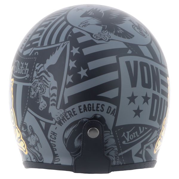 Von Dutch Big Cat Negro Gris