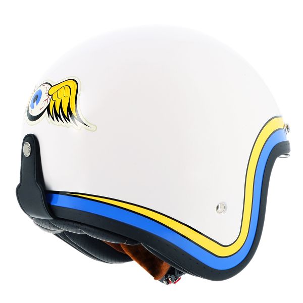 Von Dutch Big Eye Beige Blue Yellow