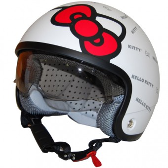 jet Hello Kitty Text - Blanco
