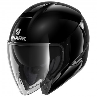Casque jet Shark Citycruiser Blank BLK Casque jet Shark Citycruiser Blank BLK