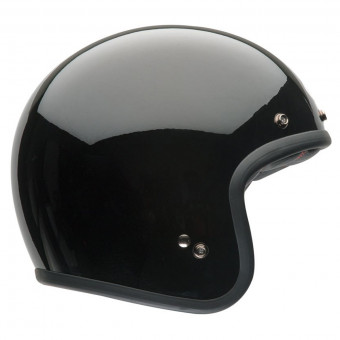 Casque jet Bell Custom 500 Solid Black Casque jet Bell Custom 500 Solid Black