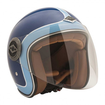 Casque jet Edguard Dirt Ed Heritage Bleu Casque jet Edguard Dirt Ed Heritage Bleu
