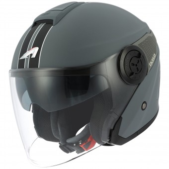 jet Astone DJ10 Lines Matt Dark Grey