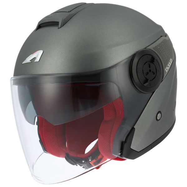 jet Astone DJ10 Matt Titanium Grey