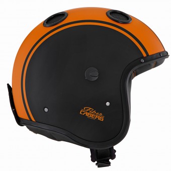 jet Caberg Doom Legend Matt Black Naranja