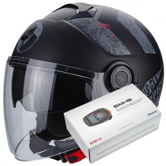 jet Scorpion Exo City Heritage Matt Black Silver