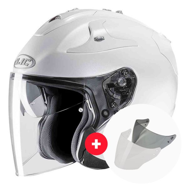 jet HJC FG-Jet Blanco + Pantalla