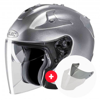 jet HJC FG-Jet Gris + Pantalla