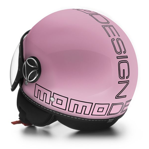 Extensamente Nominación para jugar Casco moto Momo Design FGTR Glam Rosa Negro Envío Inmediato | iCasque.es