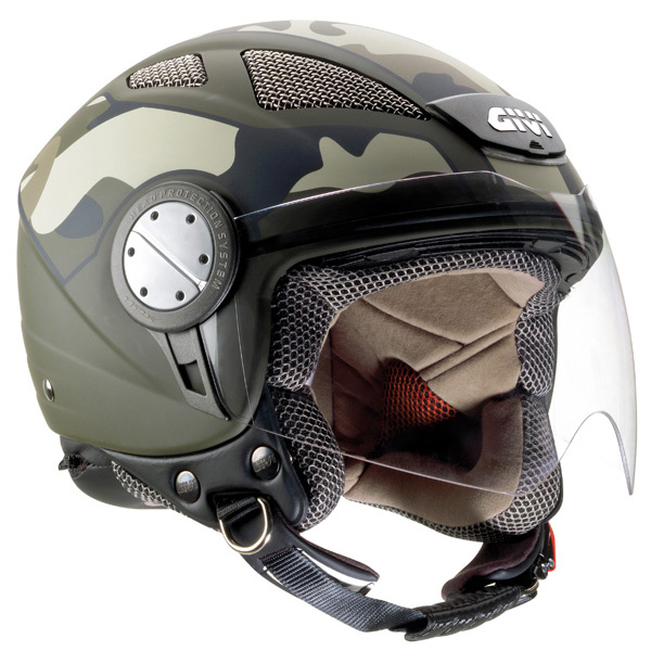 casco moto Givi 10.4 Air Camuflaje