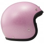 Casque jet Dmd Glitter Rosa