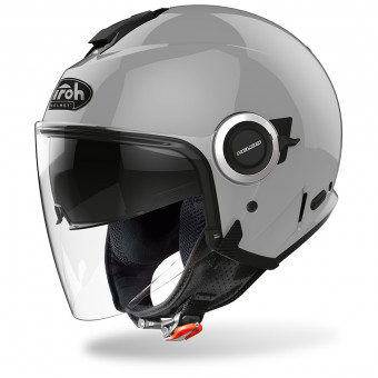 Casque jet Airoh Helios Concrete Grey Matt Casque jet Airoh Helios Concrete Grey Matt