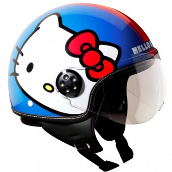 HELLO KITTY Set 2 protections + casque - Hello Kitty pas cher