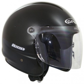Casque jet GPA Human Negro Metal Casque jet GPA Human Negro Metal