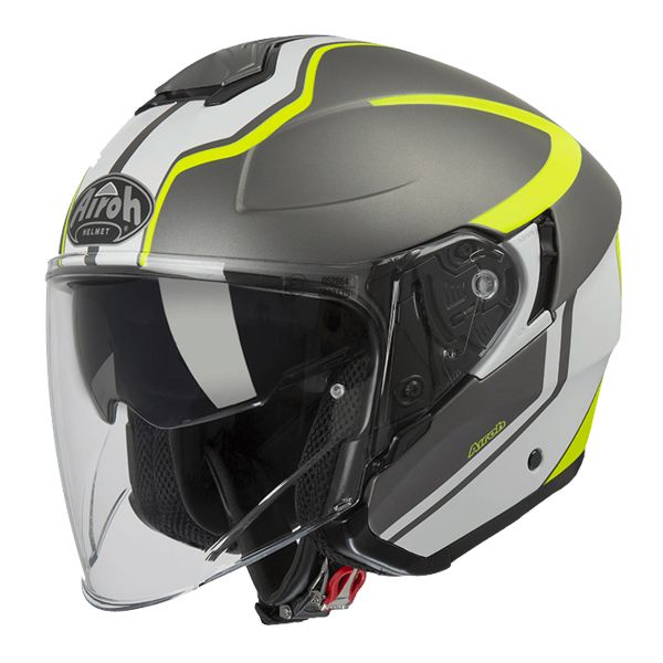 jet Airoh Hunter Soul Antracita Mate