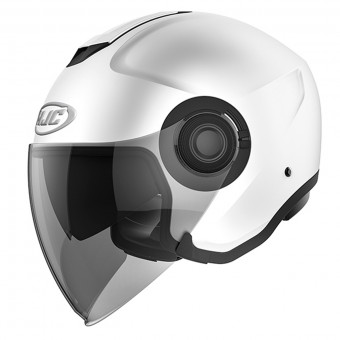 HJC I40 White + Kit Bluetooth Sena SMH5
