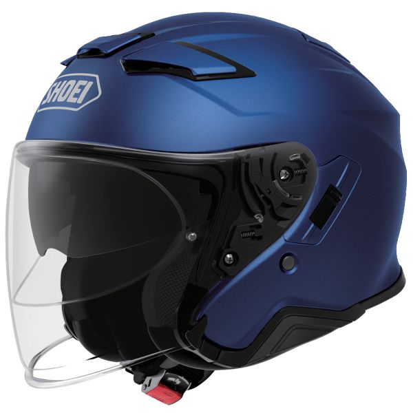 Shoei J-Cruise II Matt Blue Metalic + Intercom Sena SRL-Mesh