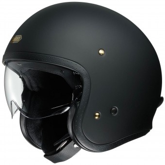 jet Shoei J.O Matt Black