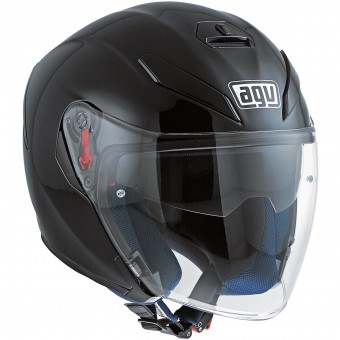 Casque jet AGV K-5 Jet Black Casque jet AGV K-5 Jet Black
