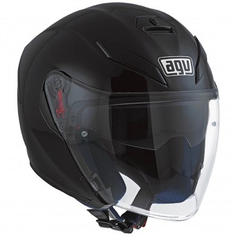 Casque jet AGV K-5 Jet Matt Black Casque jet AGV K-5 Jet Matt Black