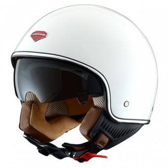 jet Astone Minijet S Retro Gloss White