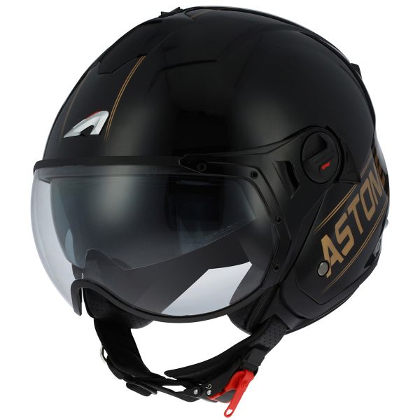 jet Astone Minijet Sport Cooper Black Gold