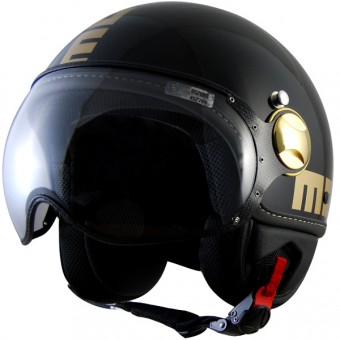 jet Momo Design Fighter Negro Oro Metal 0NO