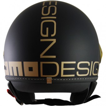 Momo Design Fighter Negro Mate - Oro 0S0