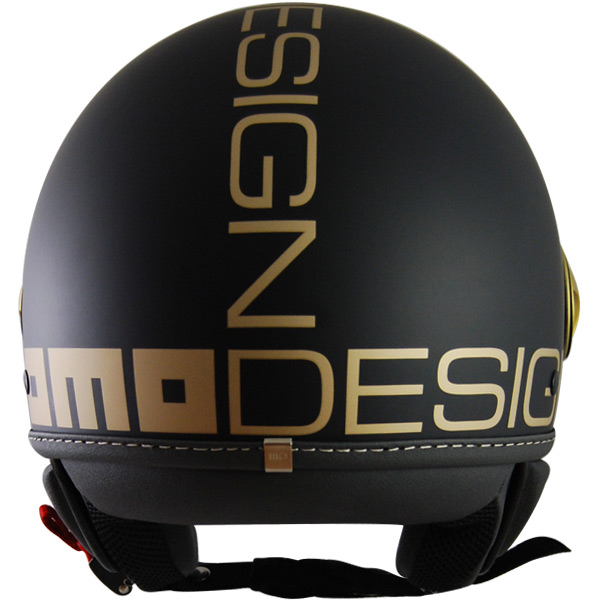Momo Design Fighter Negro Mate - Oro 0S0
