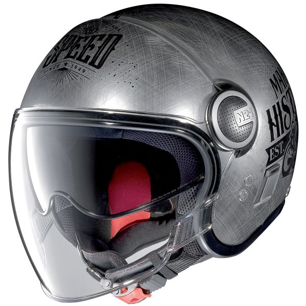 jet Nolan N21 Visor Moto GP Legends Chrome 30