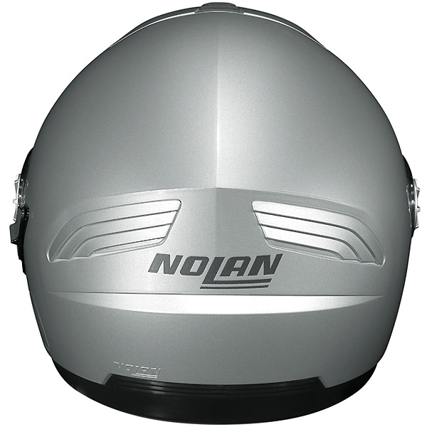 Nolan N43 Classic Ncom Platinuim Plata 1