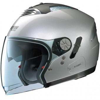 Nolan N43 Air Classic Ncom Plata 1