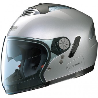 Nolan N43 Air Classic Ncom Plata 1