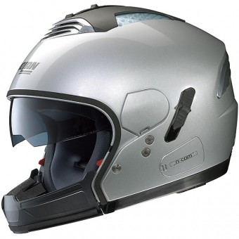 Nolan N43 Air Classic Ncom Plata 1
