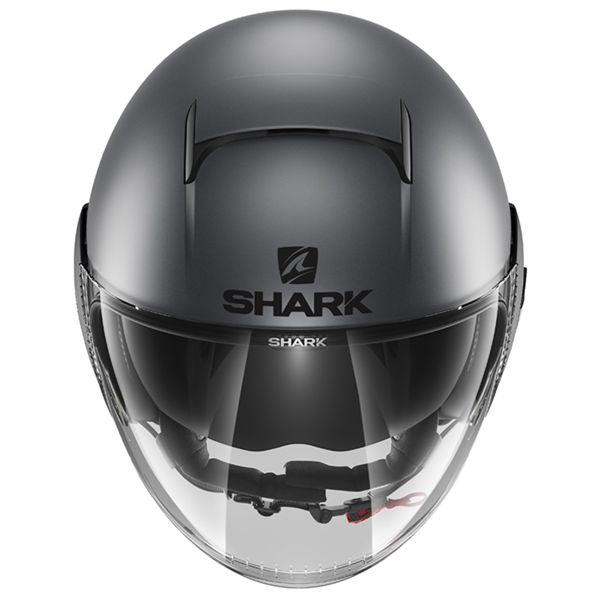 Shark Nano Street Neon Antracita Negro Mate + Kit Bluetooth Sena 5S Solo