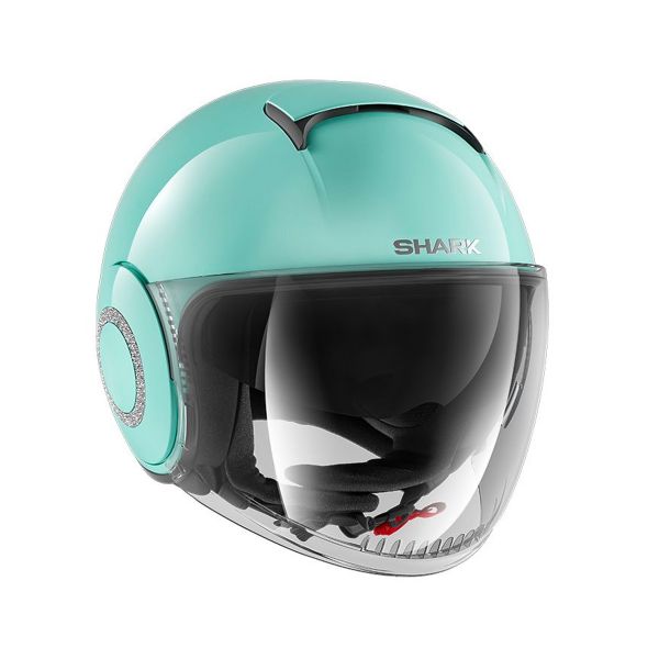 Shark Nano Swarovski Blank GRN + Kit Bluetooth Sharktooth Prime