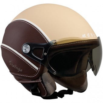 Nexx X60 Vision Vintage Crema Marrn