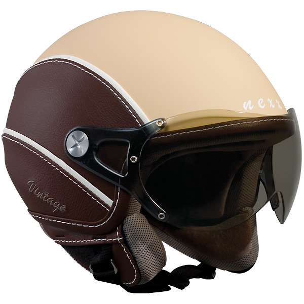 Nexx X60 Vision Vintage Crema Marrón