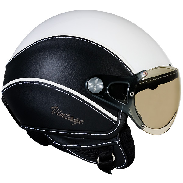 jet Nexx X60 Vision Vintage Blanco Negro