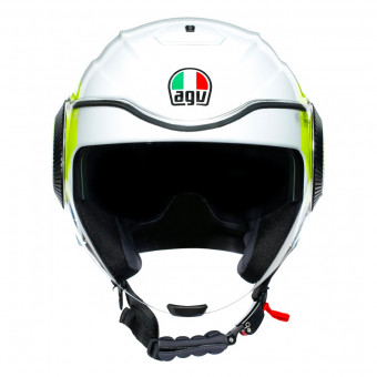 AGV Orbyt Sunset White Yellow Fluo