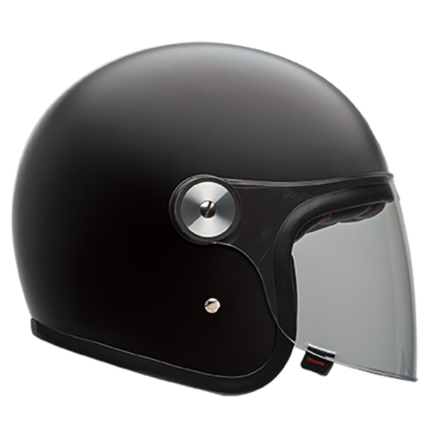 jet Bell Riot Solid Matte Black