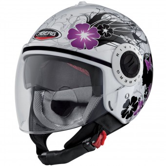 jet Caberg Riviera V3 Diva Wihte Silver